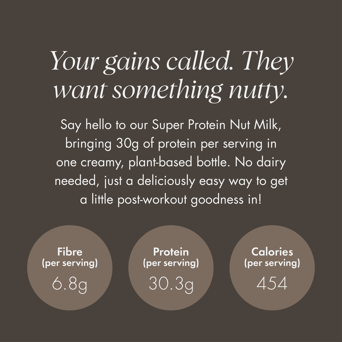 Super Protein Nut Milk
