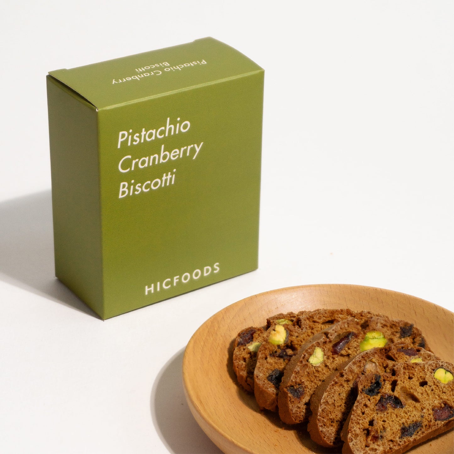 Pistachio Cranberry Biscotti
