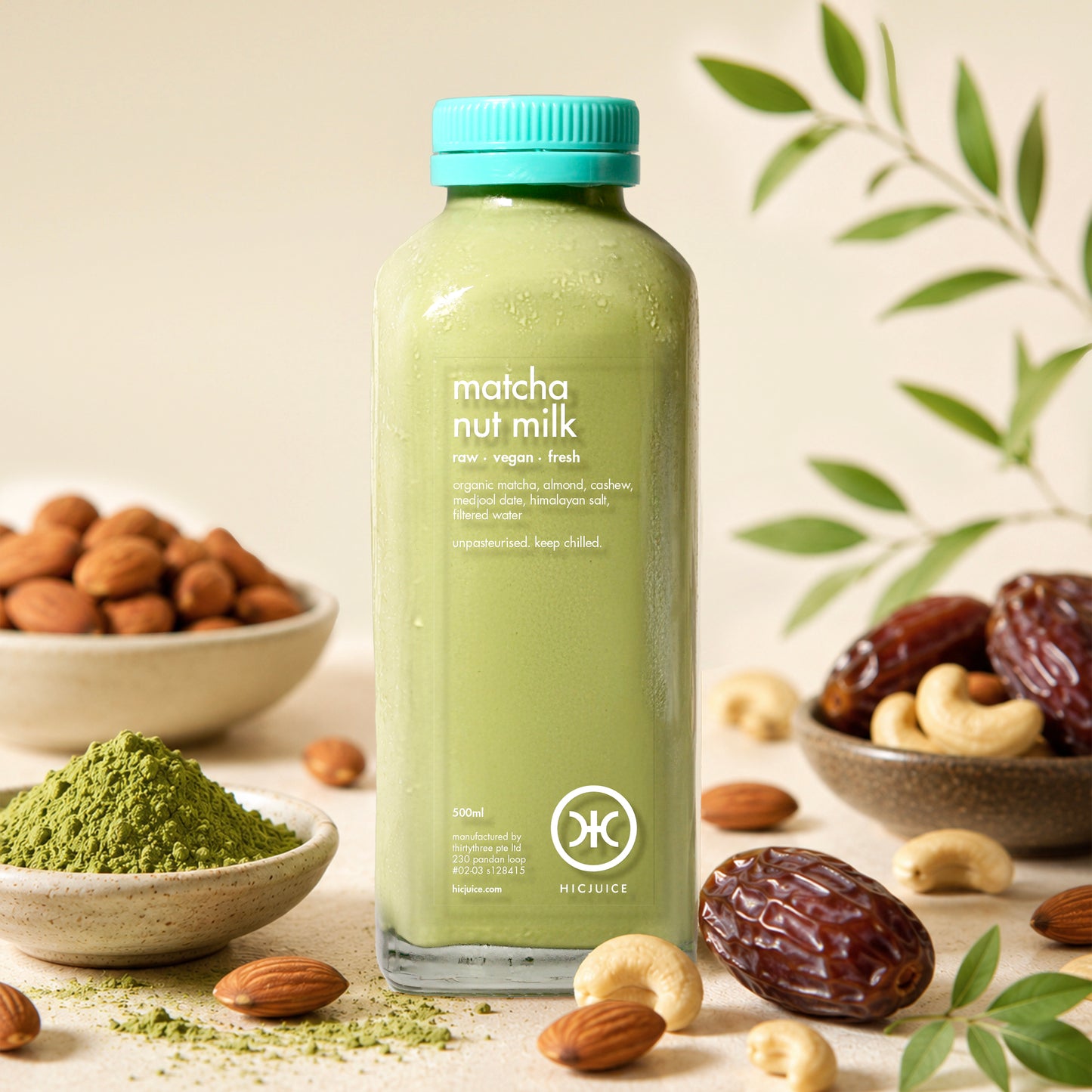 Matcha Nut Milk (Coming soon)