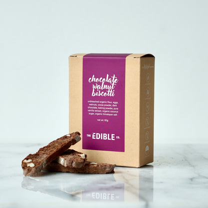 Chocolate Walnut Biscotti