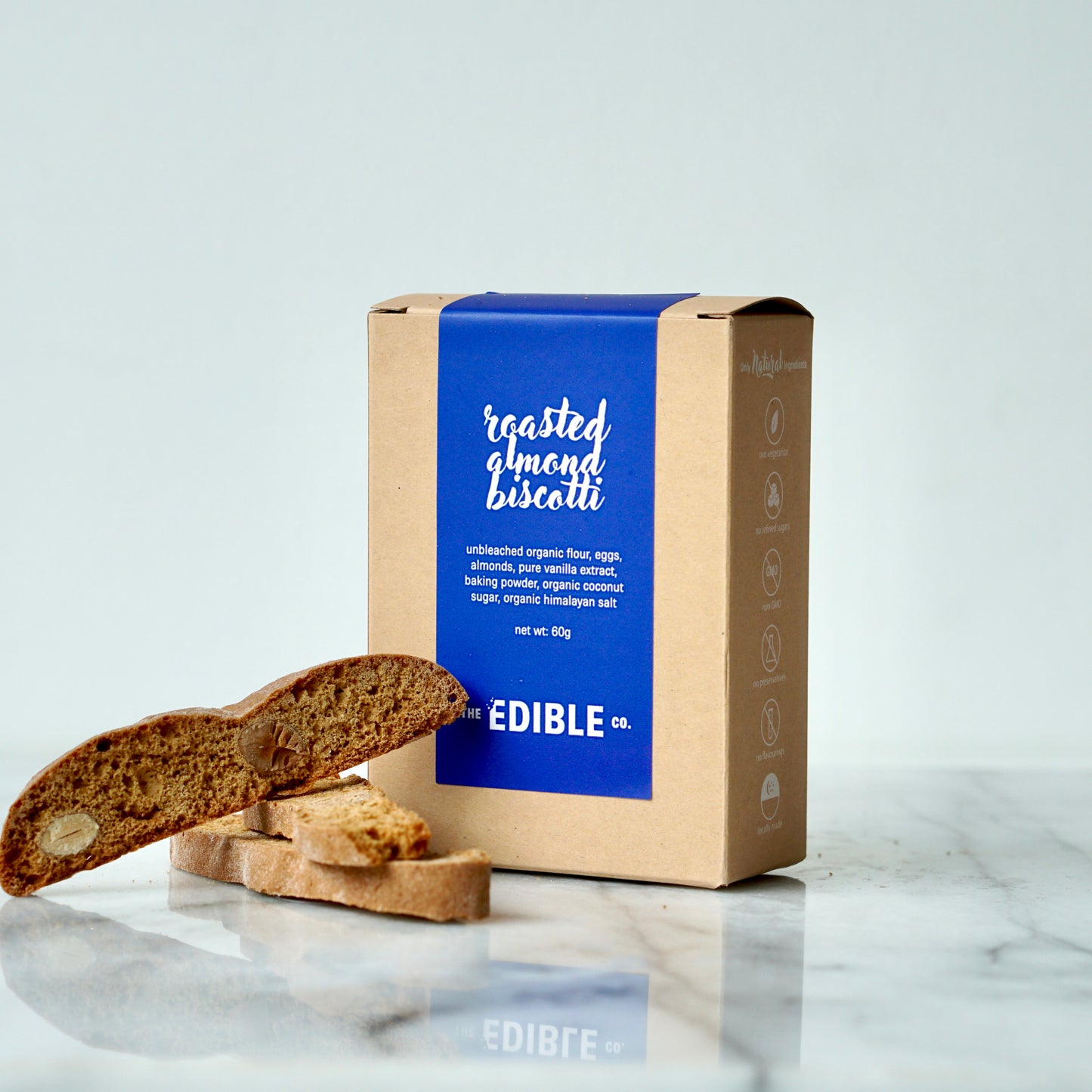 Roasted Almond Biscotti