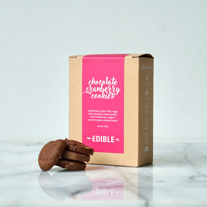 Chocolate Cranberry Cookies