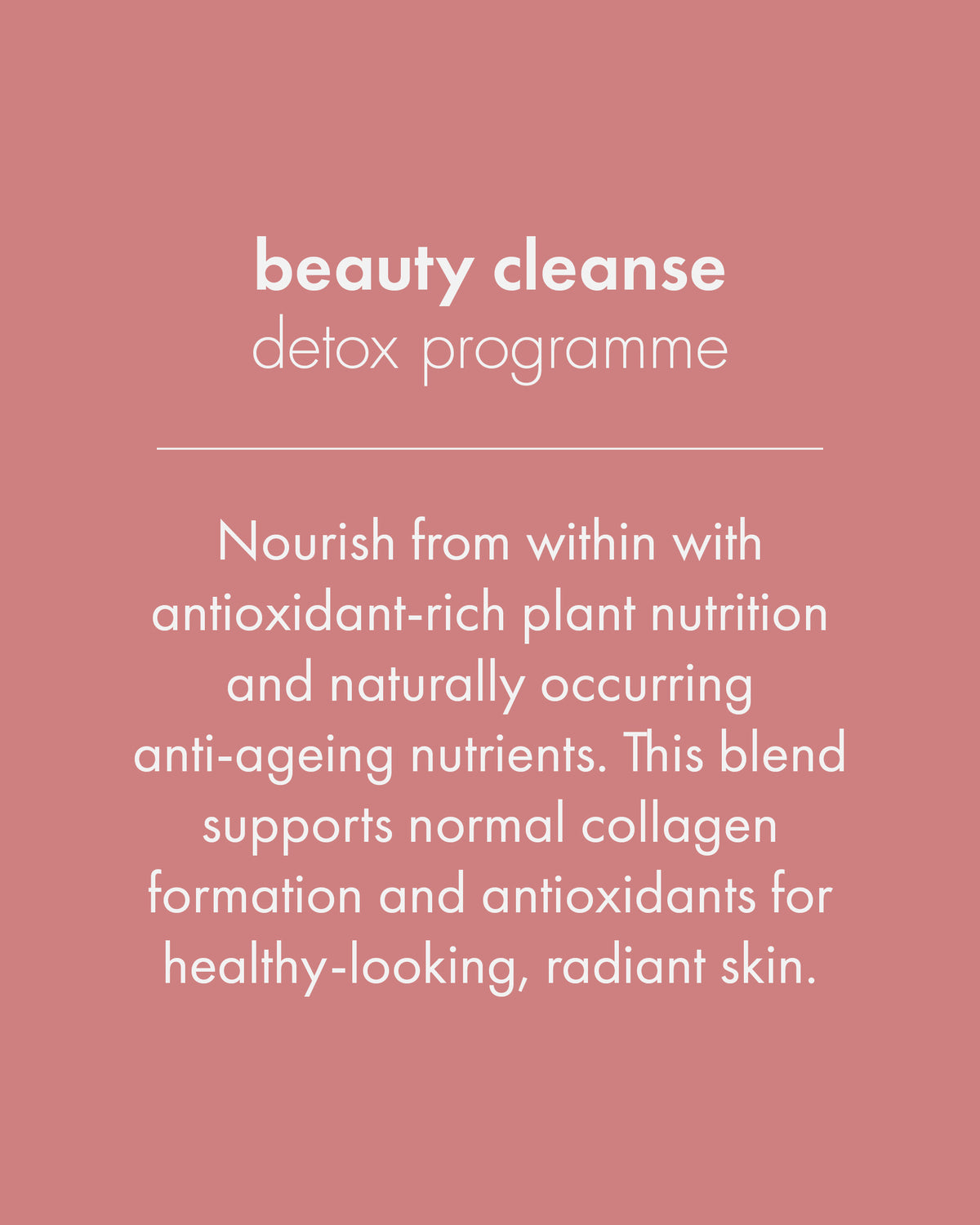 Beauty Cleanse (1 Day)