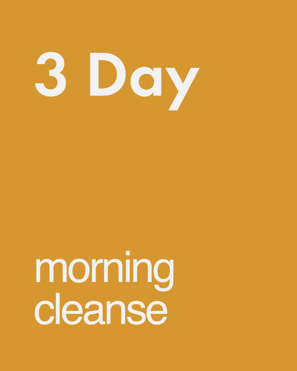 Morning Cleanse (3 Days) (Test)