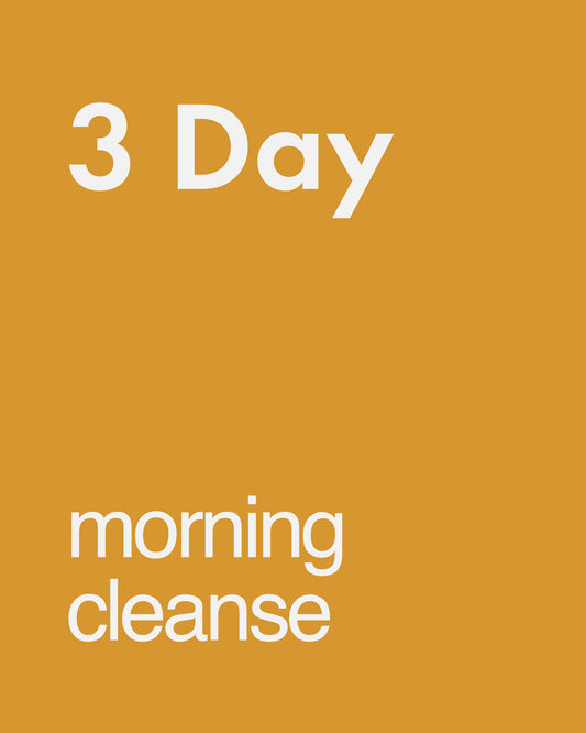 Morning Cleanse (3 Days) (Test)