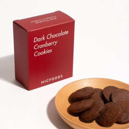 Dark Chocolate Cranberry Cookies