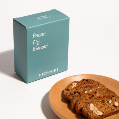 Pecan Fig Biscotti