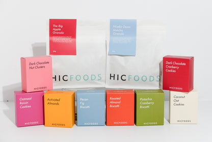 8 Snack Packs & 2 Granolas